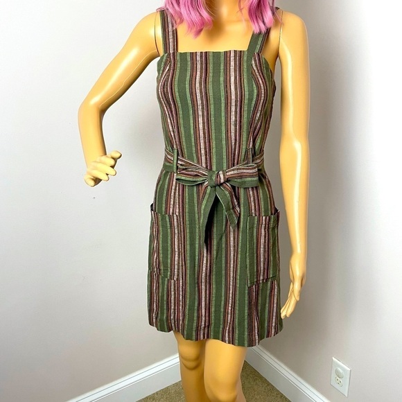 NWT Aeropostale Striped Jumper Dress – Size XS - Picture 1 of 15